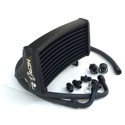 NCR DUCATI 1000 &1100 DS OVERSIZE OIL COOLER KIT (black)