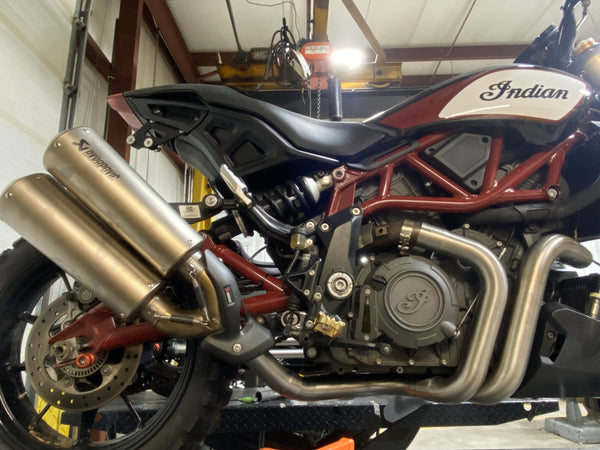 TOCE Toce Race Header + Link Pipe Kit - Indian FTR1200 / FTR1200S / Sport / Carbon / R