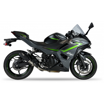 IXIL RB BLACK SLIP ON EXHAUST KAWASAKI NINJA 500 / NINJA 500 SE / CK7240RB-1-1