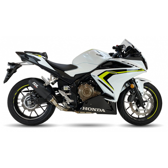 IXIL  RCR ROUND CARBON EXTREME SLIP ON EXHAUST HONDA CB 500 F 2019-2023 / GH6236C