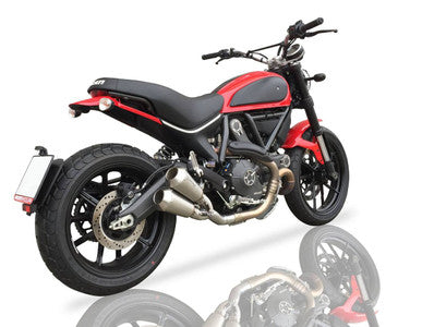 IXIL IRONHEAD RC2 SLIP ON EXHAUST DUCATI SCRAMBLER 2016-2017 / OD550SS
