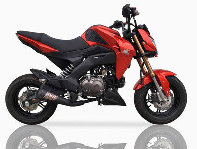 IXIL OVC-GP BLACK FULL EXHAUST KAWASAKI Z125PRO 2016-2019 / OK717SB