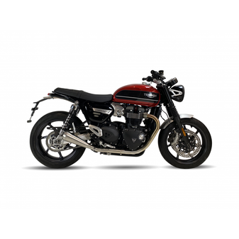IXIL IRONHEAD SLIP ON EXHAUST TRIUMPH SPEED TWIN 1200 2019-2023 / OVC464-465SS