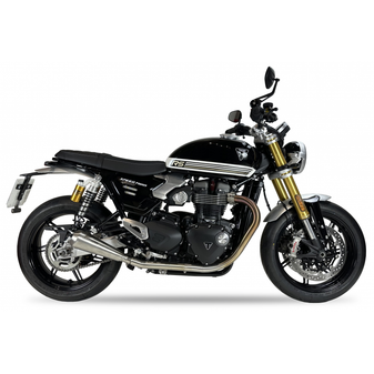 IXIL IRONHEAD SLIP ON EXHAUST TRIUMPH SPEED TWIN 1200 / SPEED TWIN 1200 RS / OVC472-473SS