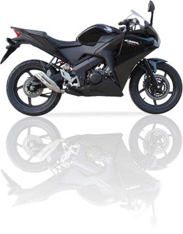 IXIL L2X HYPERLOW SLIP ON EXHAUST HONDA CBR 125 R 2011-2015 / XH6318V