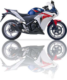 IXIL L3XB HYPERLOW BLACK EXHAUST HONDA CBR 250 R 2011-2013 / XH6319XB
