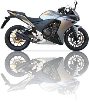 IXIL L3XB HYPERLOW BLACK EXHAUST HONDA CB 500 F / CB 500 X / CBR 500 R / XH6333XB