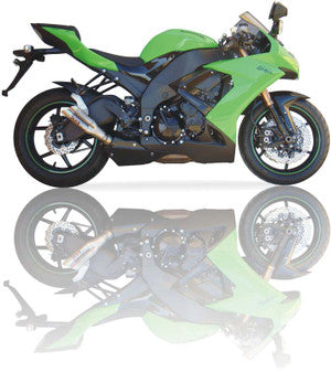 IXIL L2X HYPERLOW SLIP ON EXHAUST KAWASAKI ZX 10 R (ZXT00E) 2008-2010 / XK7399V