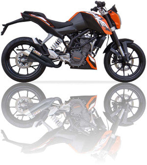 IXIL L3XB HYPERLOW BLACK EXHAUST KTM DUKE 125 / DUKE 200 / XM3350XB