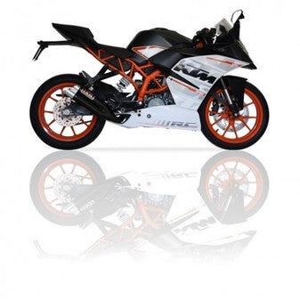IXIL L3XB BLACK HYPERLOW XL  EXHAUST KTM RC390 2014-2016 / XM3353XB