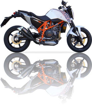 IXIL L3XB HYPERLOW BLACK EXHAUST KTM DUKE 690 2012-2016 / XM3370XB