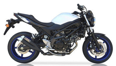IXIL L3XB BLACK HYPERLOW SLIP ON EXHAUST SUZUKI SV 650 / SV 650 S / SV 650 X / XS8333XB
