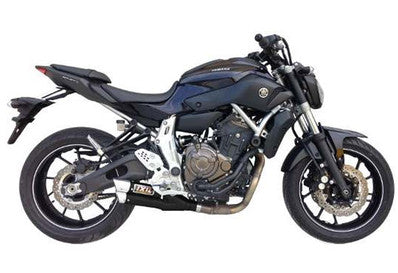 IXIL L3XB BLACK HYPERLOW XL FULL  EXHAUST YAMAHA FZ07 / MT-07 / XSR700 / XY9362XB