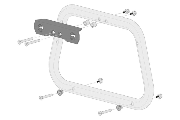SW-MOTECH Adapter kit for PRO/EVO side carrier KFT.00.152.22800/B