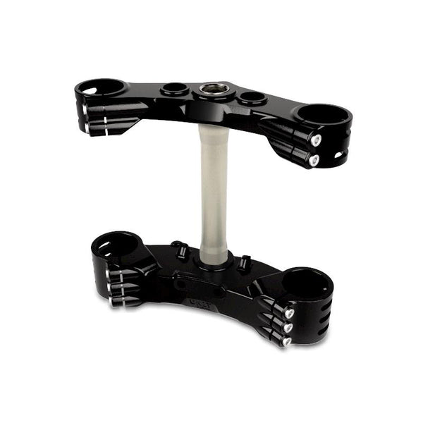 Unit Garage 3412_BL Öhlins fork kit BMW R18 + Unit garage triple clamp with radial fork feet 