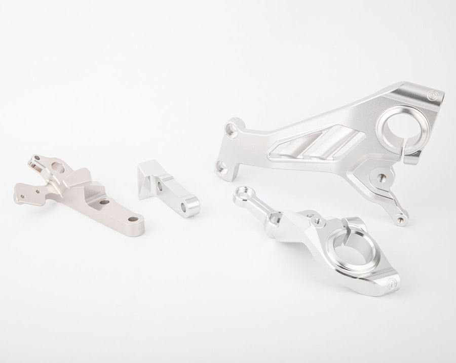 MOTOCORSE Billet Aluminum side frame plates kit Panigale V4 Colore