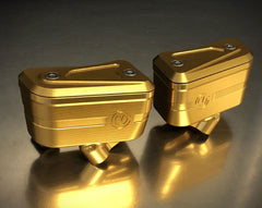 MOTOCORSE Machined from solid Clutch oil reservoir kit for Brembo RCS "CORSA CORTA" / RR pump - SPORT Colore