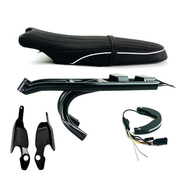 Unit Garage 3420_7 kit Sportail R18 with Black Biposto seat in Sky