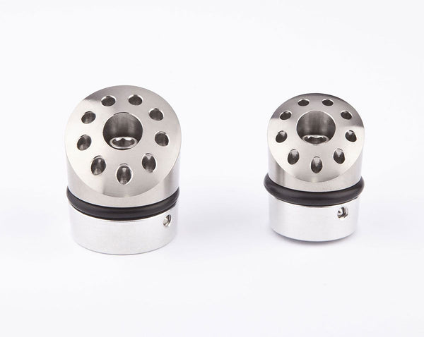 MOTOCORSE Titanium lower frame plates plugs kit