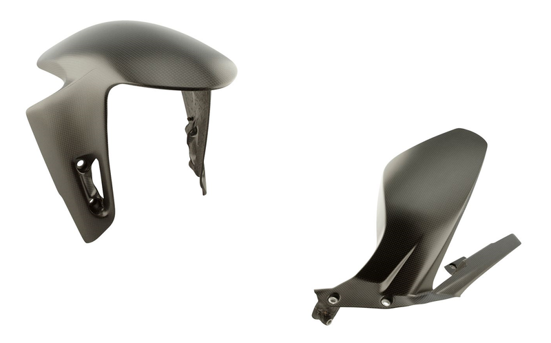 front + rear hugger set carbon Ducati Panigale V4, Streetfighter  V4