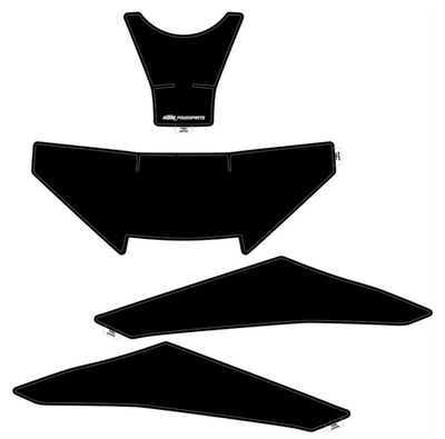 KTM PowerParts Fuel Tank Protection Decal Kit | A62407960000