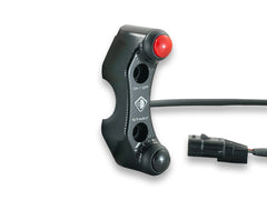 DUCABIKE | Ktm Duke 990 Brake Pump Clamp With Integrated Push Button Panel
