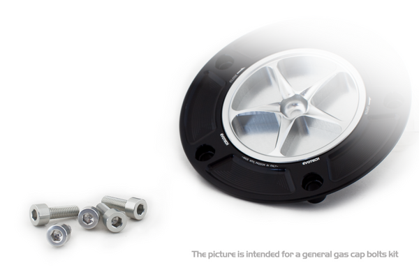 Evotech RC Aprilia RS125 '97-'05 Fuel Cap Bolt Kit — image 2