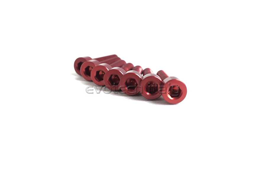 Evotech RC KTM Duke 125 Fuel Cap Bolt Kit — image 1