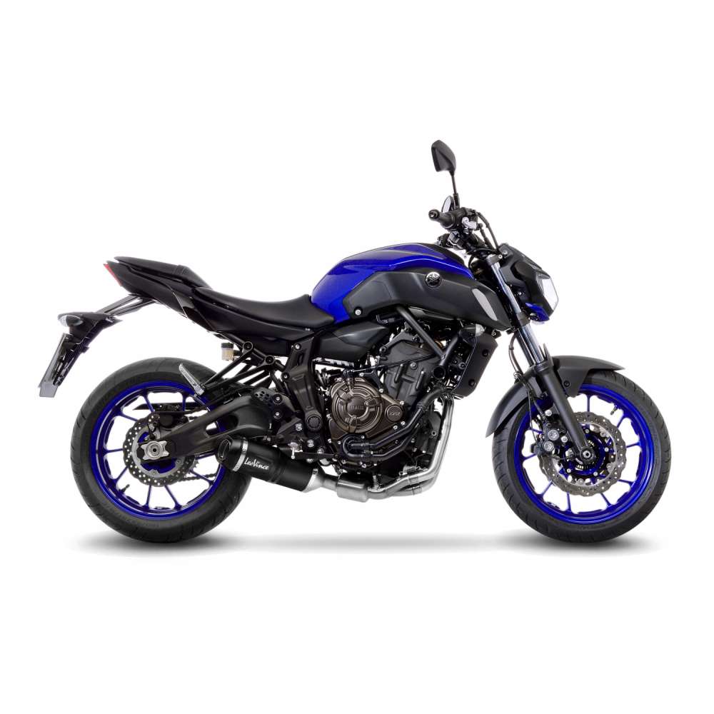 LeoVince LV ONE EVO BLACK EDITION 14251EKB — YAMAHA MT-07/FZ-07 2017 - 2020