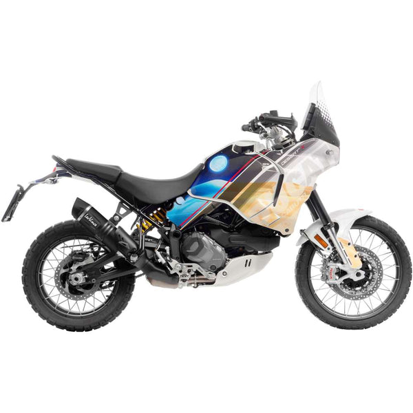 LeoVince LV ONE EVO BLACK EDITION 14428EBU — DUCATI DESERTX 2022 - 2024