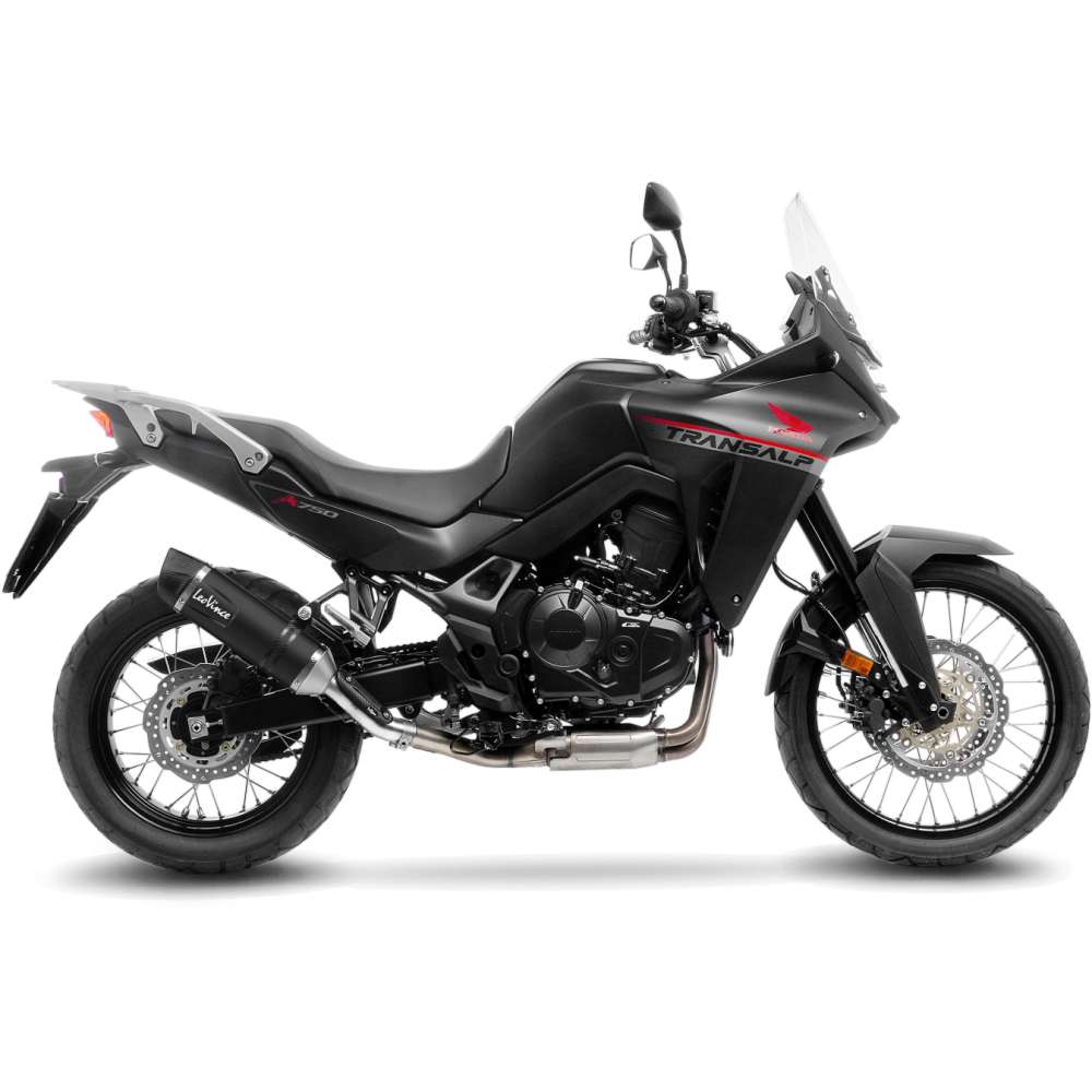 LeoVince LV ONE EVO BLACK EDITION 14440EB — HONDA XL 750 TRANSALP URBAN / EASY TRAVEL / TRAVEL EDITION 2023 - 2024