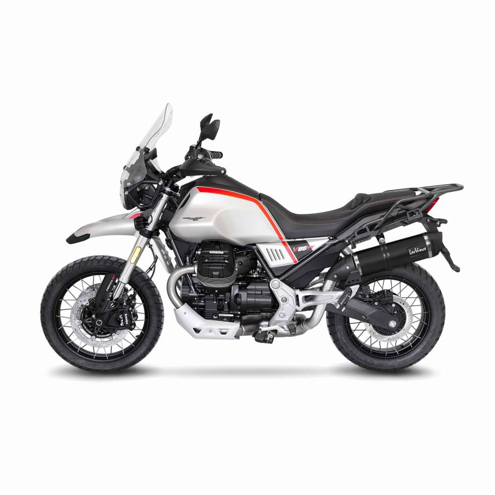 LeoVince LV ONE EVO BLACK EDITION 14454EB — MOTO GUZZI V85 TT 2019 - 2023