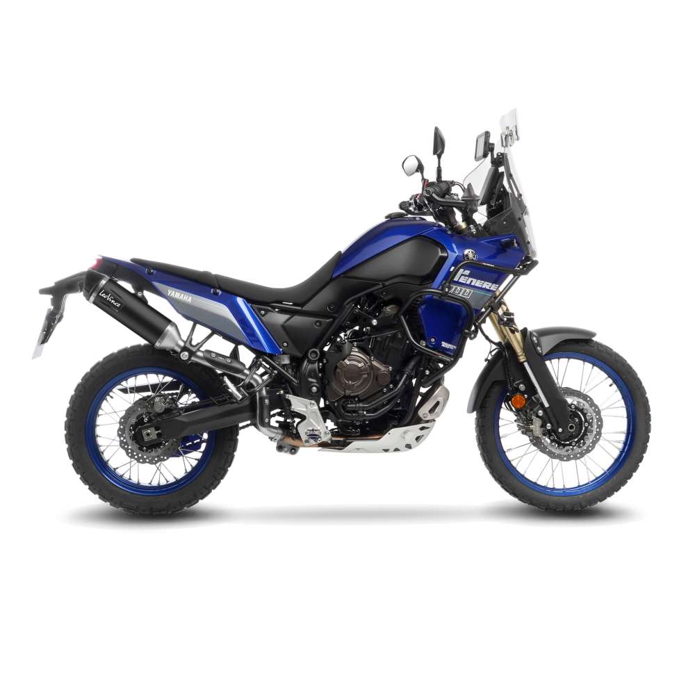 LeoVince LV ONE EVO BLACK EDITION 14465EBU — YAMAHA TÉNÉRÉ 700 / WORLD RAID / RALLY EDITION / EXTREME EDITION / EXPLORE EDITION 2019 - 2020
