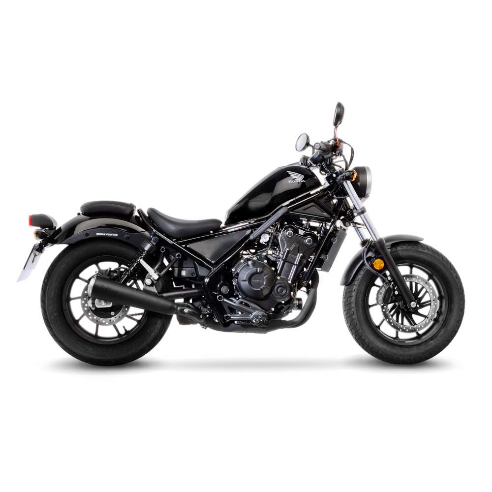 LeoVince CLASSIC RACER BLACK EDITION 15006B — HONDA CMX 500 REBEL 2017 - 2024