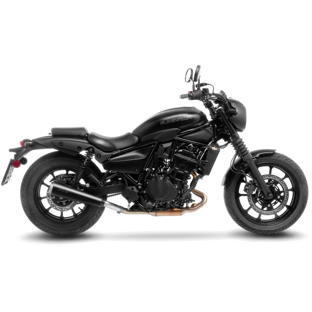 LeoVince CLASSIC RACER BLACK EDITION 15010B — KAWASAKI ELIMINATOR 500/SE 2024 - 2026