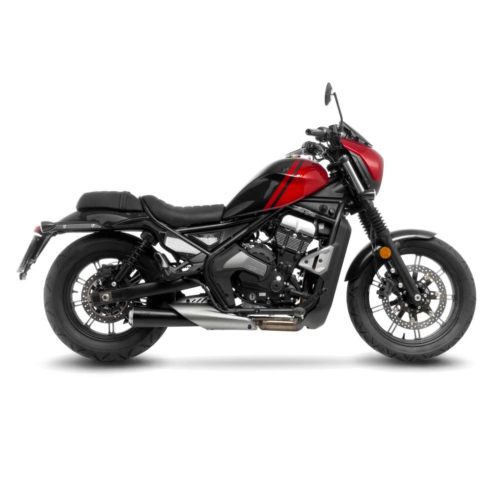 LeoVince CLASSIC RACER BLACK EDITION 15012BU — MOTO MORINI CALIBRO CUSTOM / CALIBRO BAGGER / CALIBRO CRUISER 2024 - 2026