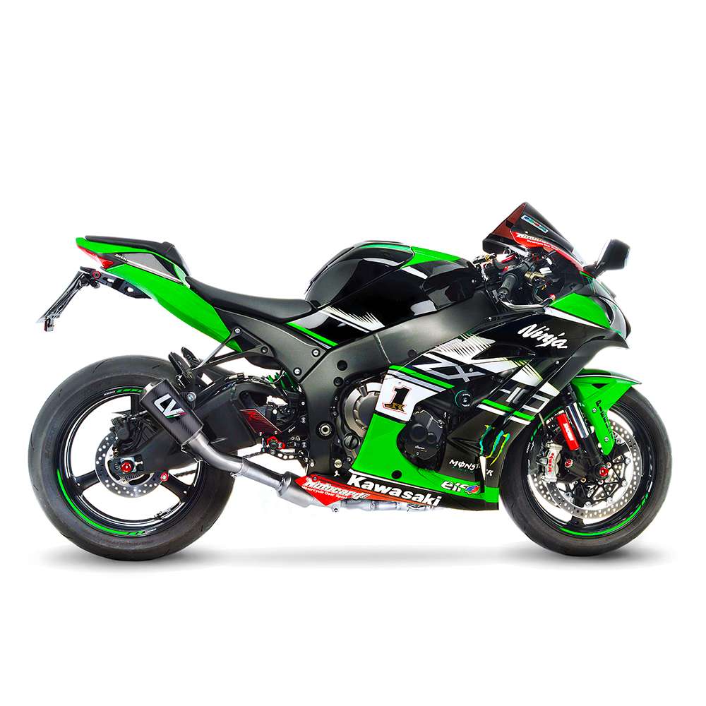 LeoVince LV-10 CARBON FIBER 15200CU — KAWASAKI ZX-10R NINJA 2016 - 2020