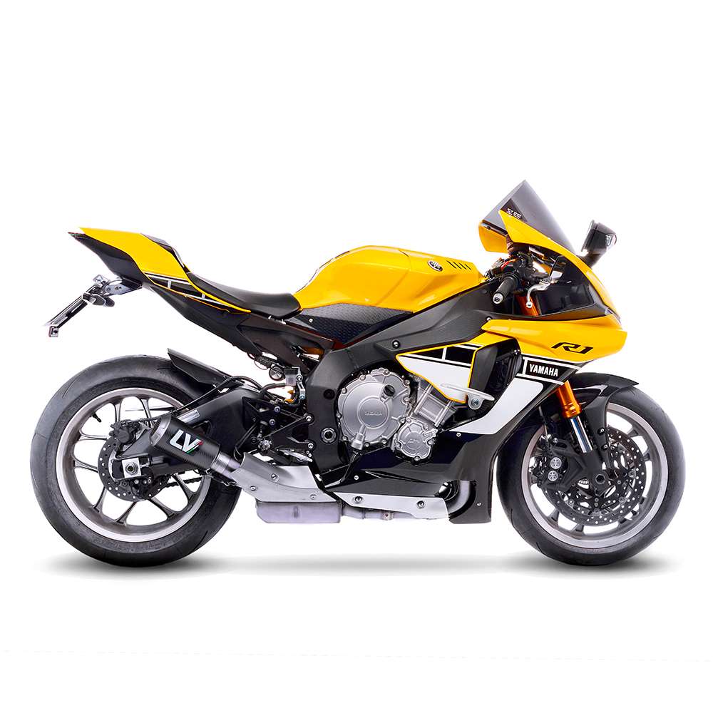LeoVince LV-10 CARBON FIBER 15201CU — YAMAHA YZF-R1/M 2015 - 2016