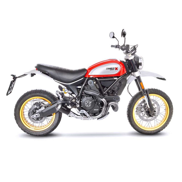 LeoVince LV-10 BLACK EDITION 15202BU — DUCATI SCRAMBLER 800 DESERT SLED 2017 - 2020