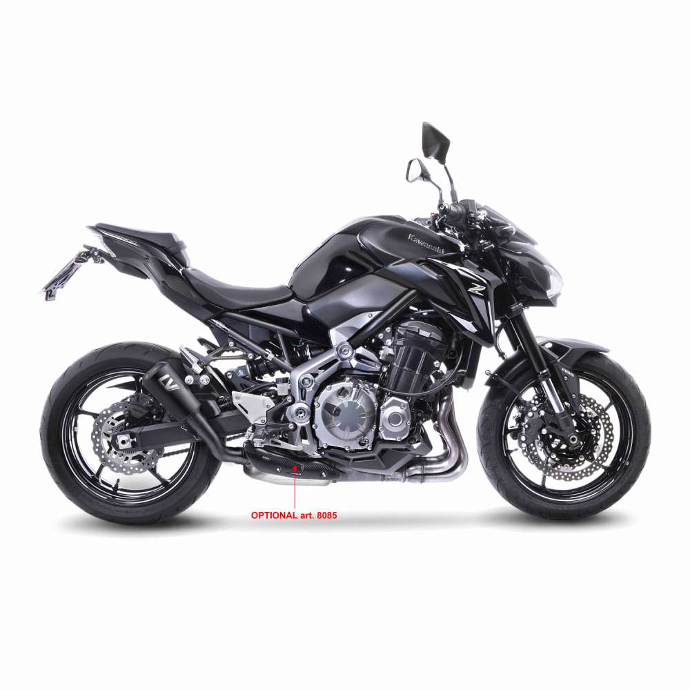 LeoVince LV-10 FULL BLACK 15204FB — KAWASAKI Z 900 2017 - 2019