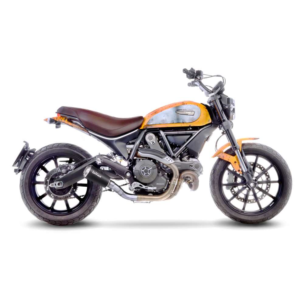 LeoVince LV-10 BLACK EDITION 15206BU — DUCATI SCRAMBLER 800 ICON/CLASSIC 2015 - 2016