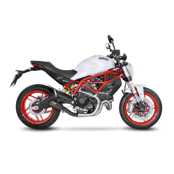 LeoVince LV-10 FULL BLACK 15206FBU — DUCATI SCRAMBLER 800 ICON/CLASSIC 2015 - 2016