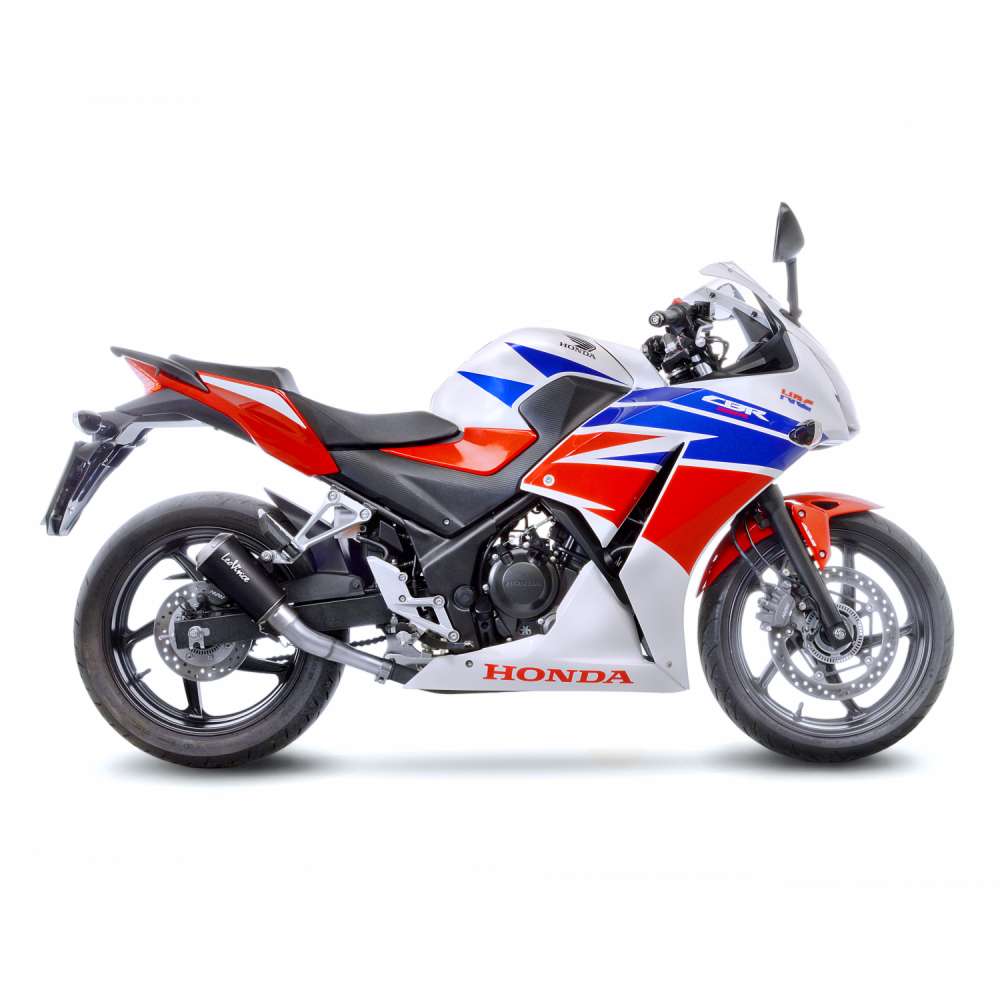LeoVince LV-10 BLACK EDITION 15211BU — HONDA CBR 300 R 2014 - 2017
