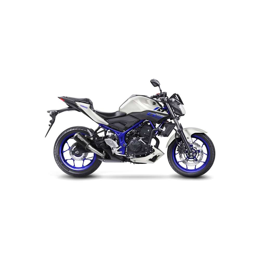 LeoVince LV-10 BLACK EDITION 15212BU — YAMAHA MT-25 2015 - 2018
