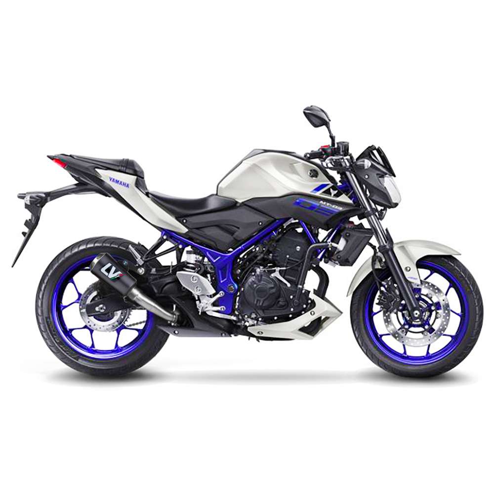 LeoVince LV-10 CARBON FIBER 15212CU — YAMAHA MT-25 2015 - 2018