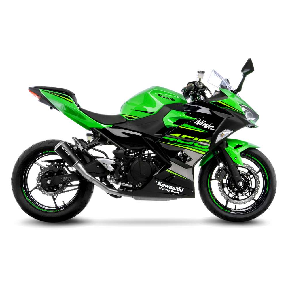 LeoVince LV-10 BLACK EDITION 15218BU — KAWASAKI NINJA 400 2018 - 2021