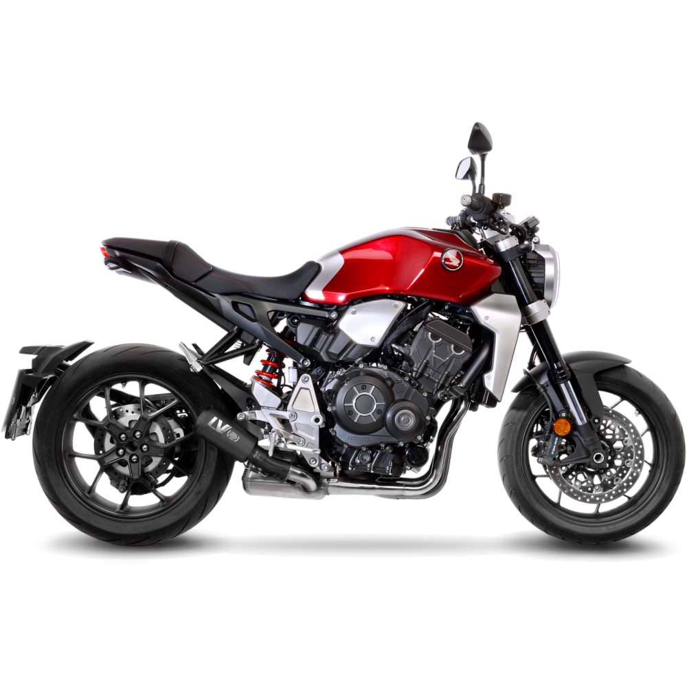 LeoVince LV-10 FULL BLACK WORLD CHAMPION LIMITED EDITION 15222FBL — HONDA CB 1000 R Neo Sports Café 2018 - 2024