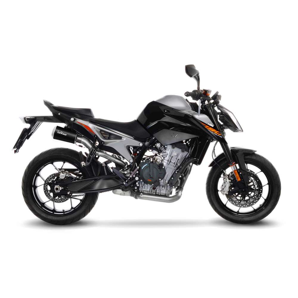 LeoVince LV-10 BLACK EDITION 15228BU — KTM 790 DUKE / 790 DUKE L A2 2018 - 2020