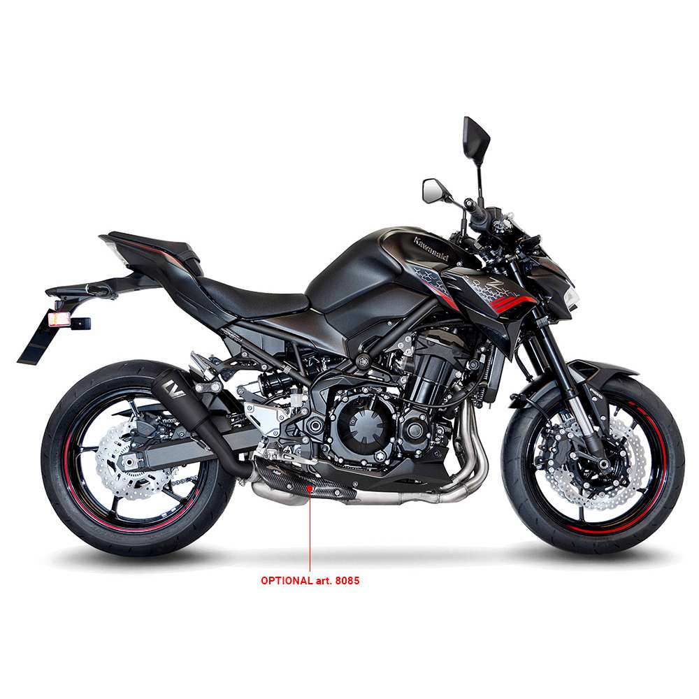 LeoVince LV-10 FULL BLACK 15239FB — KAWASAKI Z 900 2020 - 2024