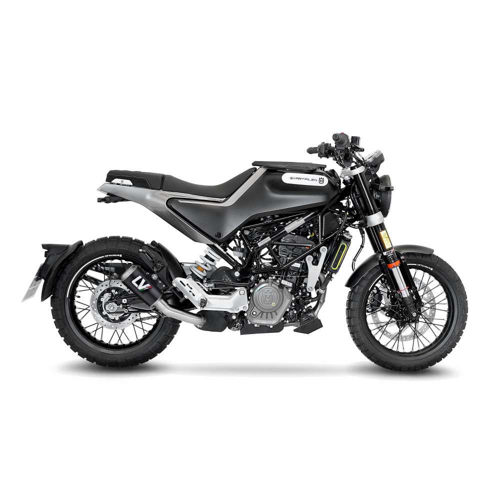 LeoVince LV-10 CARBON FIBER 15242CU — HUSQVARNA SVARTPILEN 125 2021 - 2023